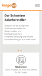 Mobile Screenshot of megasol.ch