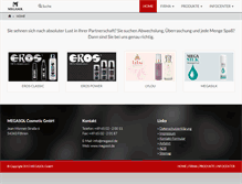 Tablet Screenshot of megasol.de